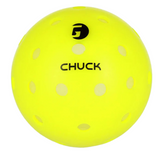 Gamma Chuck Outdoor Pickleball 48 Pack - Bright Yellow