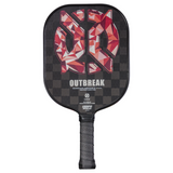 Onix Outbreak Graphite Pickleball Paddle - Red