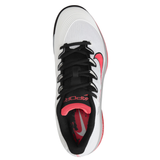 Nike Zoom Vapor 12 Mens Hard Court Tennis Shoes - White/Hot Lava Wolf Grey