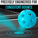 Franklin X-26 Indoor 12 Pack Box Pickleballs - Blue