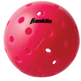 Franklin X-40 Outdoor 3 Pack Pickleballs - Pink