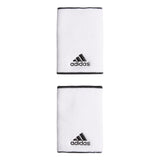 Adidas Tennis Wristband Large - White/Black/Black