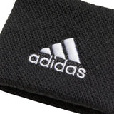 Adidas Tennis Wristband Small - Black/White