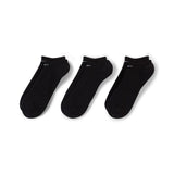 Nike Cushioned No Show 3 Pack - Black