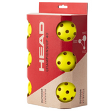 Head 6B Championship 40 Outdoor Pickleballs 6 Pack - Yellow