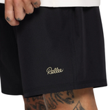Rallee Signature Mens Tennis Short - Black/Sand