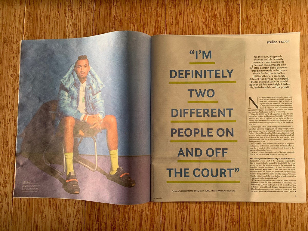 Reputation rehab for Nick Kyrgios, domestic violence on the ATP, and an end to a crazy year—Ti #27