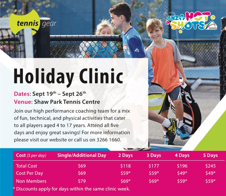Holiday Clinics, September 2016