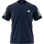 Adidas Club 3 Stripe Tee navy/white