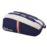Wilson Roland Garros Super Tour 9 pack - Navy/White/Clay