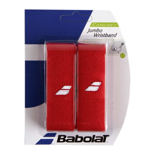 Babolat Jumbo Wristband 2 Pack red