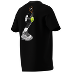 Adidas Tennis Graphic Mens T-Shirt - Black
