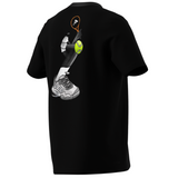 Adidas Tennis Graphic Mens T-Shirt - Black