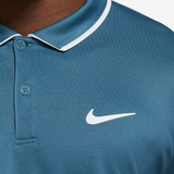 Nike Court DriFit Victory Polo - Rift Blue/White