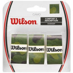 Wilson Overgrip 3 Pack Camo - Green