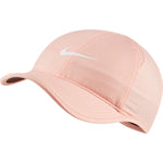 Nike Court Aerobill Featherlight Cap - Wash Coral/White