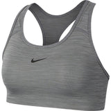 Nike DriFit Womens Swoosh Sports Bra - Smoke Grey/Heather/Black