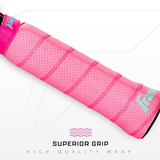 Franklin C45 Parris Todd Signature Carbon Fiber 13.25mm Pickleball Paddle - Hot Pink/Surf Blue