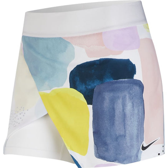 Nike Womens Court Wrap Skirt MB NT - White/Black