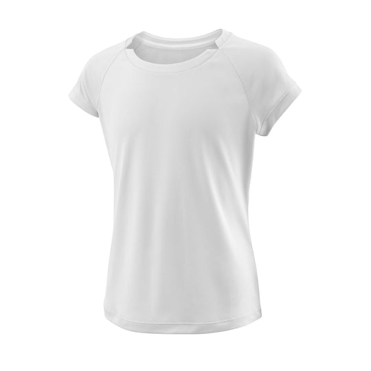Wilson Girls Cap Sleeve white