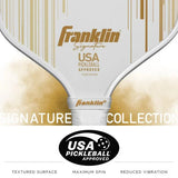 Franklin Signature Series Fiberglass 16mm with Maxgrit Pickleball Paddle