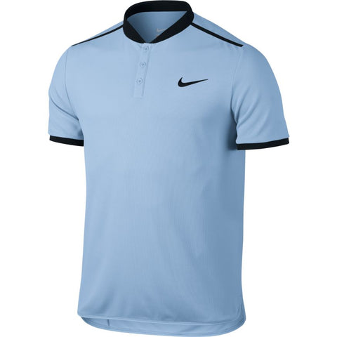 Nike Mens Advantage Court Polo hydrogen/blue/black