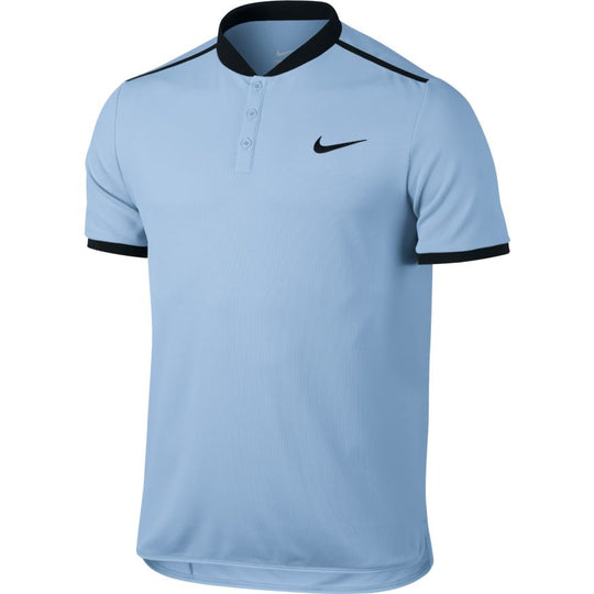 Nike Mens Advantage Court Polo hydrogen/blue/black