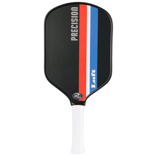 Luft Precision Pickleball Paddle - Black/Red/Blue/White