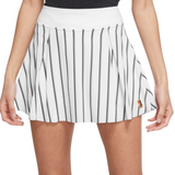 Nike Womens Club Regular Skirt - White/Gorge Green