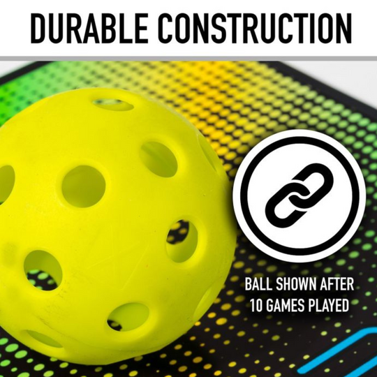 Franklin X-26 Indoor 12 Pack Box Pickleballs - Lime Green