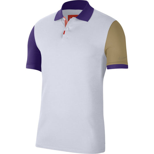 The Nike Polo Heritage - White/Wild Berry/Parachute Beige
