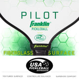Franklin Pilot Series Fibreglass Pickleball Paddle with Maxgrit