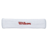 Wilson Headband - White/Red