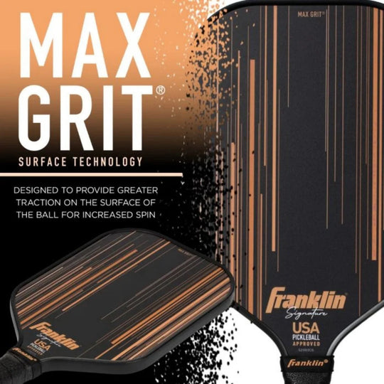 Franklin Signature Series Fiberglass 13mm with Maxgrit Pickleball Paddle