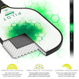 Franklin Pilot Series Fibreglass Pickleball Paddle with Maxgrit