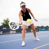 Onix Malice DB Open Throat Control 14mm Pickleball Paddle - White