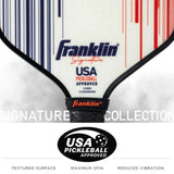 Franklin Signature Series Fiberglass 13mm with Maxgrit Pickleball Paddle