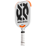 Onix Malice DB Open Throat Control 14mm Pickleball Paddle - White