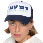 Rallee NY '97 Trucker One Size Fits Most Tennis Cap - Navy