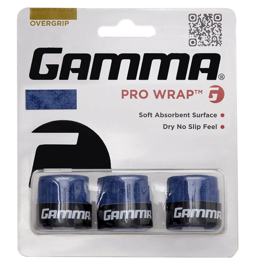 Gamma Pickleball Pro Wrap - 3 Pack - Blue
