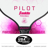 Franklin Pilot Series Fibreglass Pickleball Paddle with Maxgrit