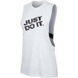 Nike Womens Pro Marble Loose Tank - White/Black