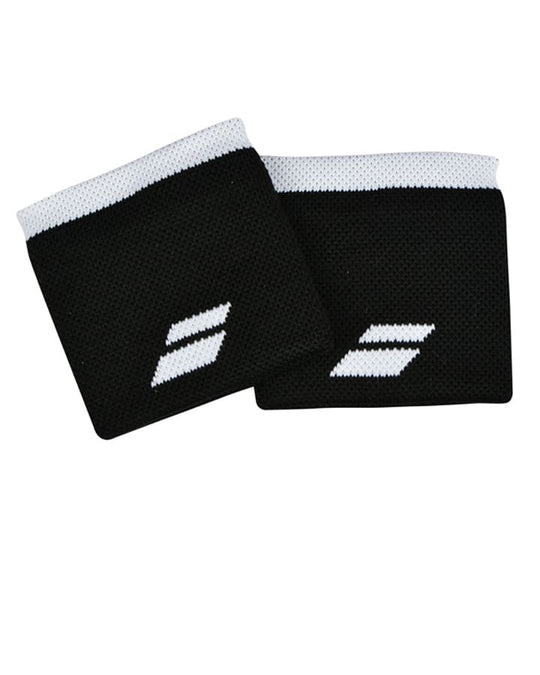 Babolat Logo Wristband 2001 - Black/White