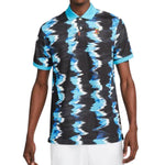 Nike Polo Men Printed Slim-Fit - Baltic Blue