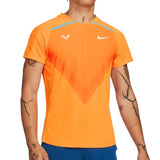 Nike Court Dri-FIT ADV Rafa Men Short-Sleeve Tennis Top - Vivid Orange