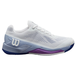 Wilson Rush Pro  4.0 Womens Tennis Shoes -  White/Eventid Blue