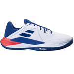 Babolat Propulse Fury 3 Clay Mens Tennis Shoes - White/Estate Blue