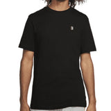 Nike Court Men's Tennis T-shirt - Black/Washed Teal