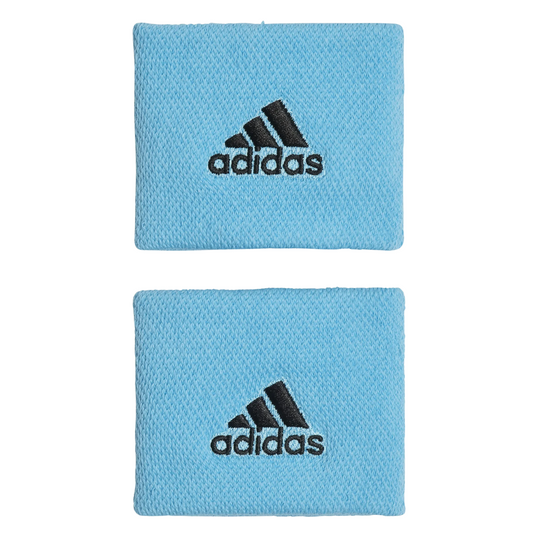 Adidas Tennis Wristband Small - Bright Cyan/Black