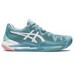 Asics Gel Resolution 8 (Herringbone) - Smoke Blue/White